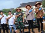 Polres Sumedang Tanam 15.000 Bibit Ubi Cilembu Dukung Ketahanan Pangan Nasional