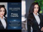 MUO Akui Dedikasinya, Poppy Capella Ditunjuk sebagai Direktur Nasional Miss Universe UEA dan Siprus