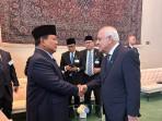 Momen Duta Besar Palestina Palestina Hampiri Presiden Prabowo di Markas PBB