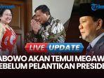 VIDEO Gerindra Bocorkan Rencana Pertemuan Prabowo dan Megawati: Sebelum Pelantikan Presiden