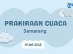 Prakiraan Cuaca Kota Semarang Hari Ini Senin, 14 Juli 2025, Hampir Semua Kecamatan Berawan