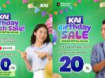 Promo KAI Birthday Sale 28 September 2025 Tiket Kereta Api Rp80 Ribu Semua Kelas, Ini Syaratnya