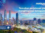 Promo Tiket Pesawat Malaysia Airlines, Terbang lebih dari 5 Negara ini Mulai dari Rp 1,6 Jutaan PP!