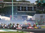 Italian Championsip 2024, Pegokart Indonesia Qarrar Firhand Podium Lagi di Sirkuit La Conca