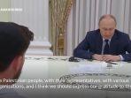 Vladimir Putin Berterima Kasih kepada Hamas, Warga Rusia Ditawan Dibebaskan, Salahkan Kebijakan AS
