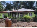 Rumah Ustaz Edi Chandra Berdiri Kokoh, Rumah Sekitarnya Tersapu Banjir Bandang, Bau Lumpur Menyengat