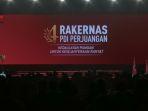 Lagu Indonesia Raya 3 Stanza Dinyanyikan di Rakernas IV PDIP