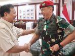 Disambangi Danjen Kopassus, Menhan Prabowo Janji Akan Kunjungi Prajurit Baret Merah