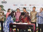 Empat Bank Kucuri Kredit Sindikasi Berkelanjutan Senilai Rp901,42 Miliar ke Semen Baturaja