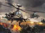AS Rugi Besar di Selat Hormuz, Usai Jet Tempur F-35 Kini Helikopter Apache Jatuh, Ditembak Iran?