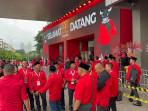 Kader PDIP Berbondong-bondong Hadiri HUT Ke-53 dan Rakernas di Ancol, Disambut Ondel-ondel