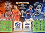 Prediksi Belanda vs Jepang di Piala Dunia 2026: Favorit Oranje Diuji Tim Pemburu Kejutan