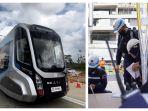 Trem Otonom Jalani Uji Coba di IKN Pada 10 Agustus 2024