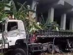 Truk Kontainer Terjun dari Tol Cibitung-Cilincing, Diduga Sopir Mengantuk