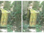 Sopir Mengantuk, Truk Pengangkut 35 Kotak Suara di Timor Tengah Selatan Terjun ke Kali Boentuka
