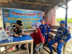 Program Tulus Melayani, Klinik Terapung Polres Kutim Disambut Antusias Warga Kenyamukan