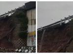 Dinding Turap Tol JORR di Bintaro Ambruk Tak Kuat Tahan Luapan Air Hujan
