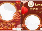 100 Twibbon Imlek 2025 untuk Rayakan Chinese Lunar New Year 2576 Kongzili