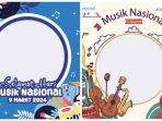 30 Link Twibbon Hari Musik Nasional 2024, Lengkap dengan Cara Buat dan Membagikannya