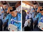 Viral Video Wanita Asal Majene Wisuda saat Orang Tua Berangkat Haji, Sempat Buat Video Bareng di Bus