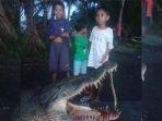 warga-maluku-lumpuhkan-buaya-hitam.jpg