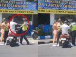 Viral WNA Terekam Dorong Polisi di Bali saat Ditilang, Disebut Tidak Terima Diperiksa