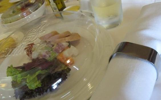 Menyicip Kelezatan Kuliner Terbaik Saat Menjelajah Langit - Chicken_Salad.JPG