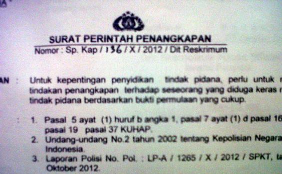Inilah Surat Penangkapan Kompol Novel - Surat_2.jpg