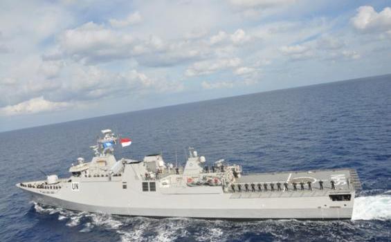 Peringati HUT TNI di Atas Laut Mediterania (Foto) - foto_3.jpg