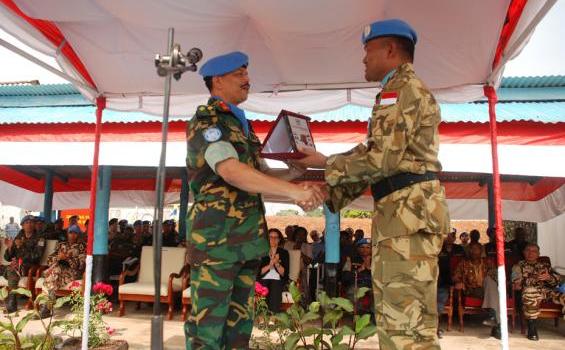 Luar Biasa, TNI Konga Mendapat Penghargaan dari PBB (Foto) - DSC_9624.JPG