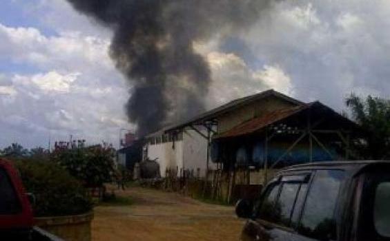 Sejumlah Bangunan PT BSMI Rata dengan Tanah (FOTO) - BSMI-1.jpg