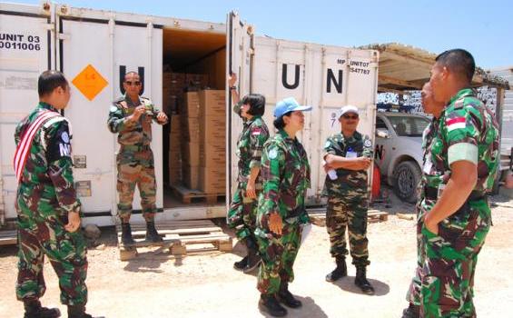 Tim SRI Berkumpul di  Gajah Mada Base UN Lebanon Selatan - 43.jpg