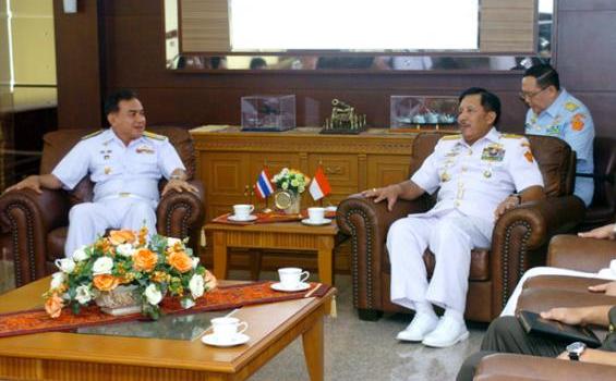 Gaya Panglima TNI Saat Admiral Thailand Berkunjung (Foto) - PRM_0037.JPG