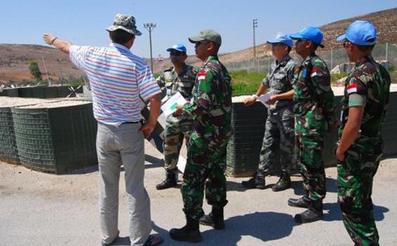 Markas POM TNI di Lebanon Selatan Diperiksa UNIFIL (Foto) - 17.jpg