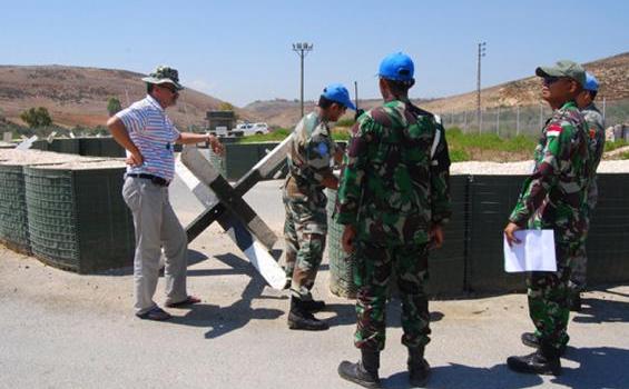 Markas POM TNI di Lebanon Selatan Diperiksa UNIFIL (Foto) - 23.jpg