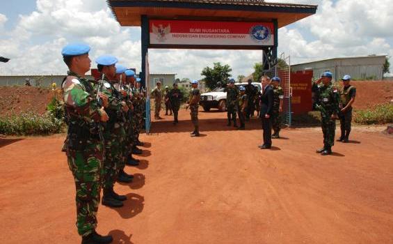 Dikawal Prajurit TNI, Dubes Inggris Senyum Simpul (Foto) - dubes_1.jpg