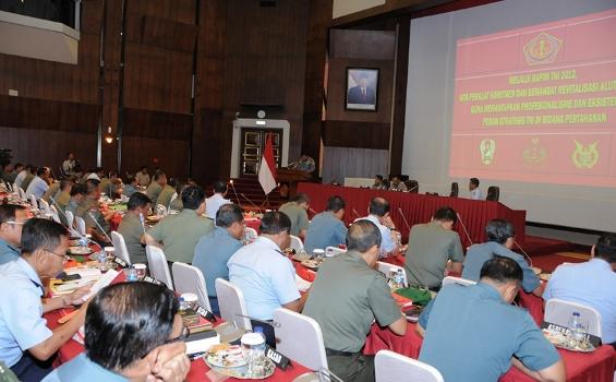 Wajah Serius Para Perwira Saat Mengikuti Rapim di Mabes TNI (Foto) - DSC_3947.JPG