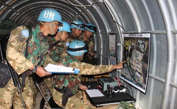 Tegangnya Proses Shelter Exercise TNI di Lebanon (Foto) - IMG_0571.JPG