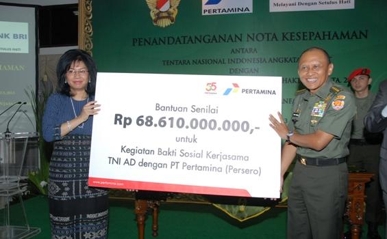 Foto: Ini Kerjasama yang Dilakukan TNI AD, Pertamina, dan BRI - DSCKS_(78).JPG
