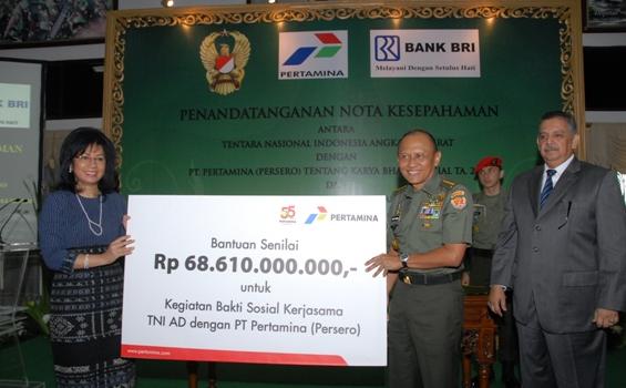 Foto: Ini Kerjasama yang Dilakukan TNI AD, Pertamina, dan BRI - DSCKS_(89).JPG