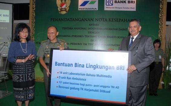 Foto: Ini Kerjasama yang Dilakukan TNI AD, Pertamina, dan BRI - DSCKS_(95).JPG