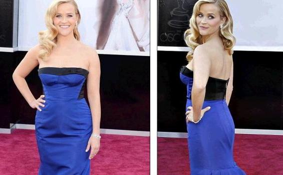 Foto: Parade Busana Terbaik Red Carpet Piala Oscar - reese1.JPG