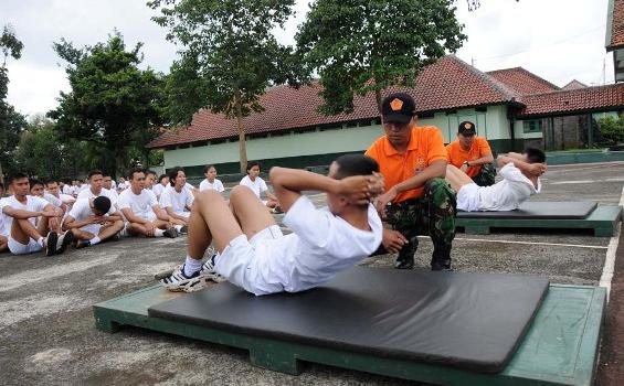 Berita Foto: Kerasnya Proses Seleksi Mahasiswa Beasiswa TNI - 141.jpg