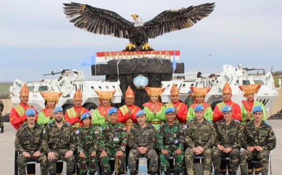 Selain Hebat Bertempur, Prajurit TNI Piawai Menari di Lebanon (Foto) - IMG_7566.JPG