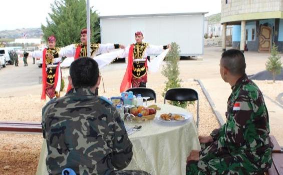 Selain Hebat Bertempur, Prajurit TNI Piawai Menari di Lebanon (Foto) - IMG_7628.JPG