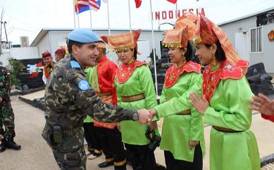 Selain Hebat Bertempur, Prajurit TNI Piawai Menari di Lebanon (Foto) - IMG_7654.JPG