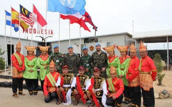 Selain Hebat Bertempur, Prajurit TNI Piawai Menari di Lebanon (Foto) - IMG_7659.JPG