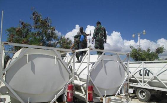 Mengapa Tim Logistik Minustah Periksa Penyimpanan BBM TNI di Haiti? (Foto) - Picture1.jpg