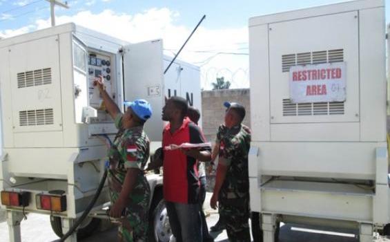 Mengapa Tim Logistik Minustah Periksa Penyimpanan BBM TNI di Haiti? (Foto) - Picture5.jpg
