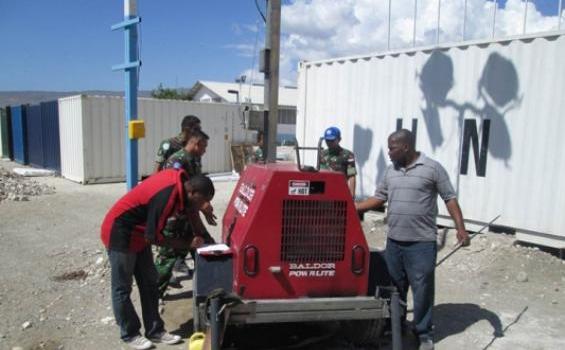 Mengapa Tim Logistik Minustah Periksa Penyimpanan BBM TNI di Haiti? (Foto) - Picture6.jpg